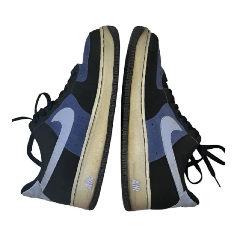 Nike Air Force 1 Low Blue Suede 488298-088 9.5